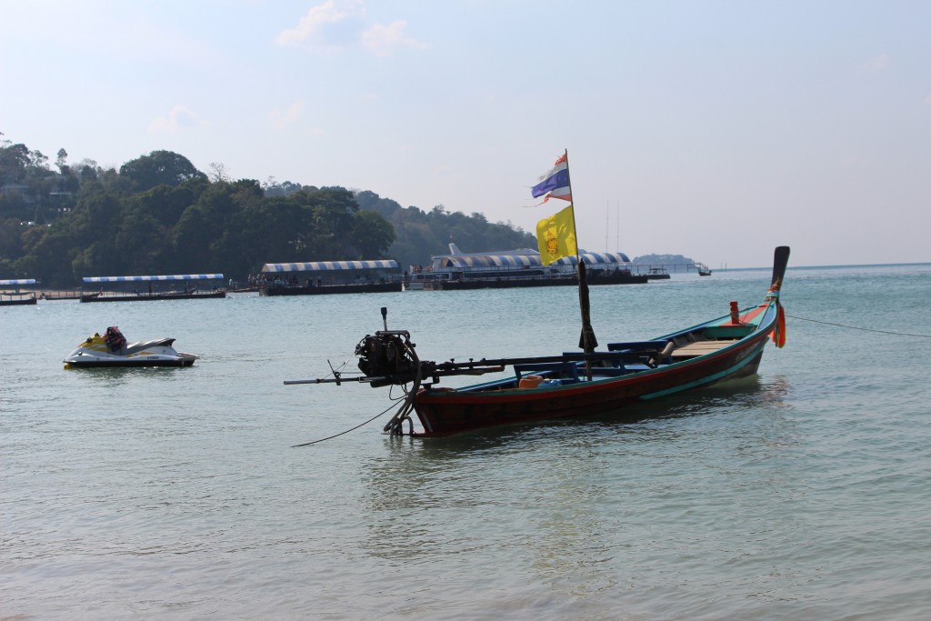 A Thai long-tailed boat.