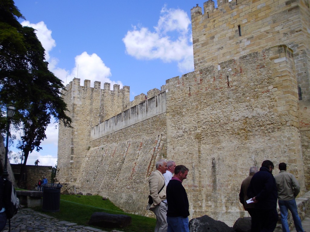The Castelo de Sao Jorge dates from Moorish times. 