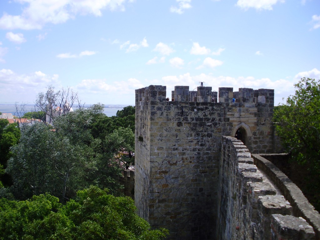 One of the turrets of the Castelo.