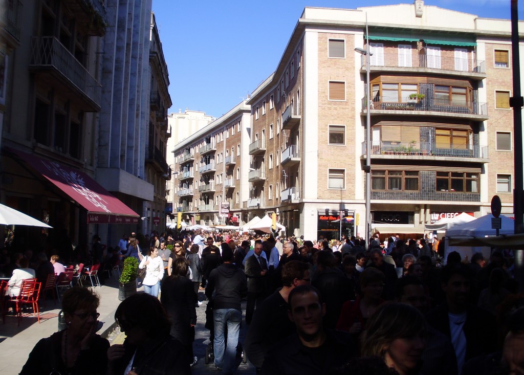 One last look at a busy May Day in Figueres.
