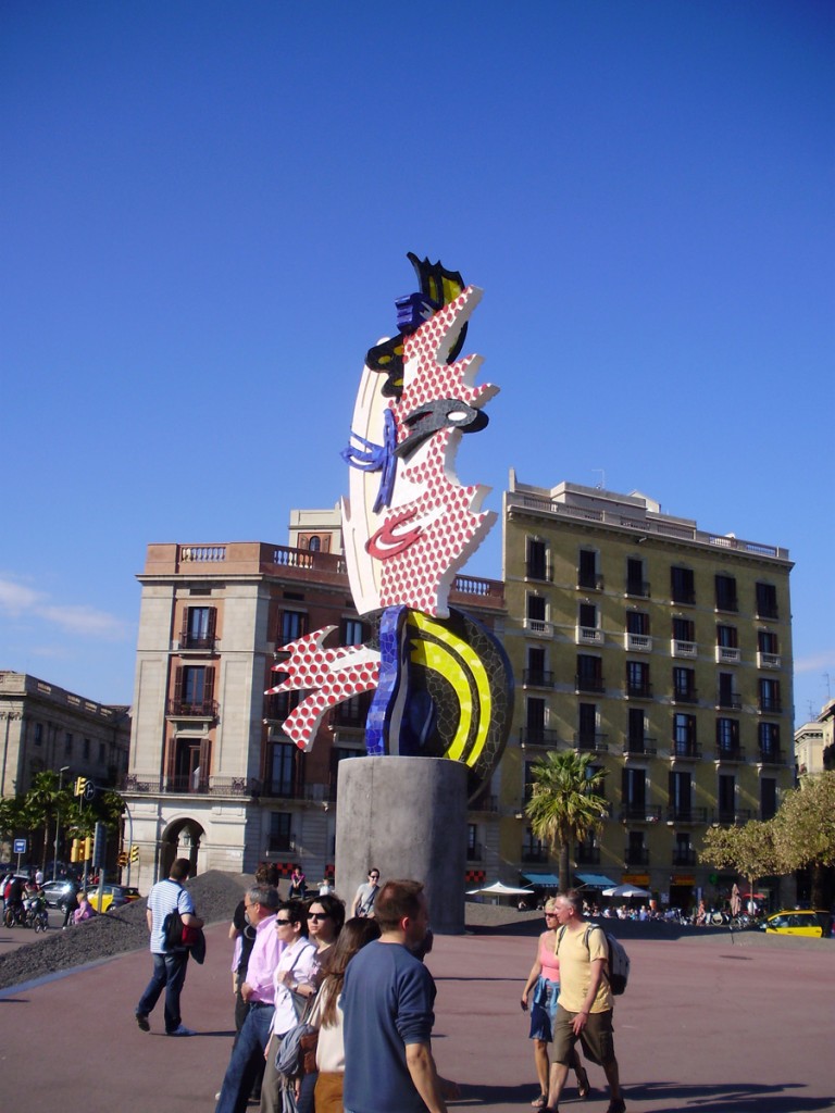 Another sculpture along Barcelona's waterfront