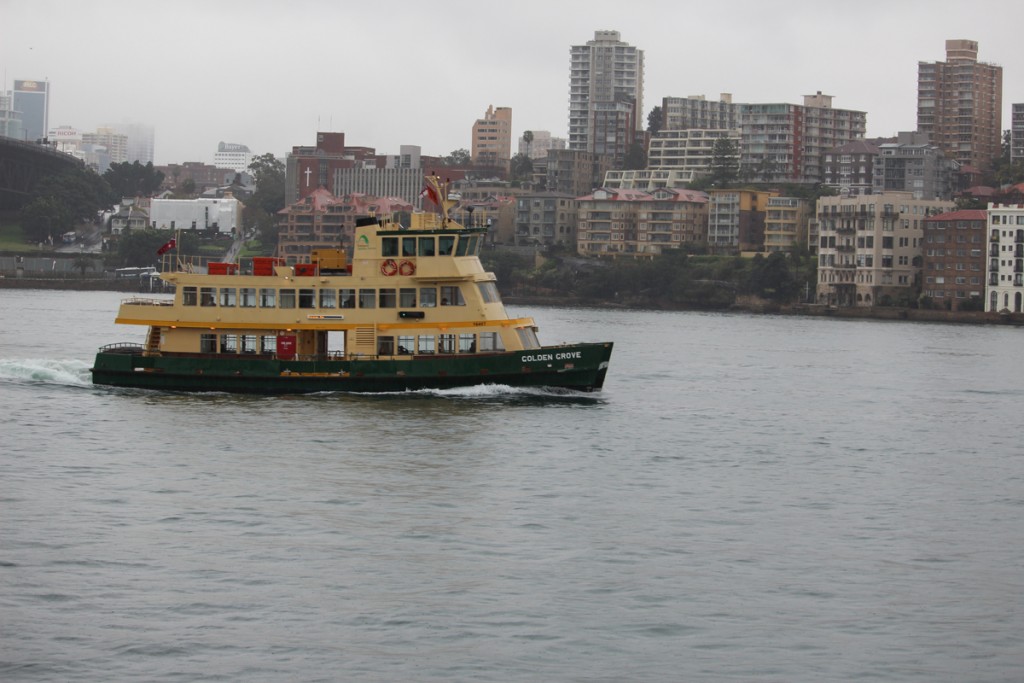 One of the many ferry boats plying these waters 