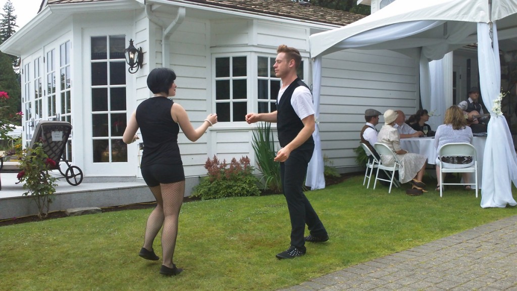 Professional dancers got people's toes tapping.