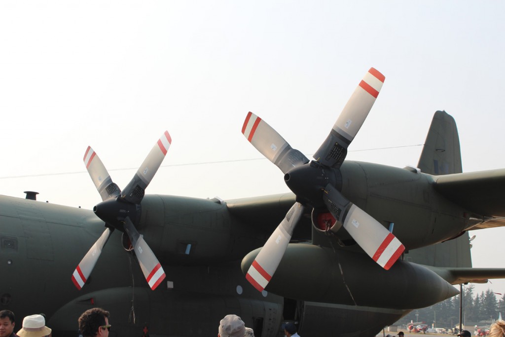 Those are very large propellers!