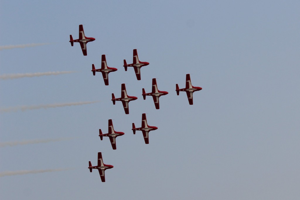 The Canadian Forces Snowbirds - precision flying at its best